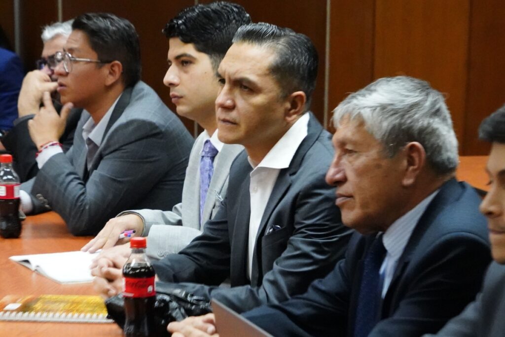 Audiencia del caso Independencia Judicial en la Corte Nacional de Justicia.