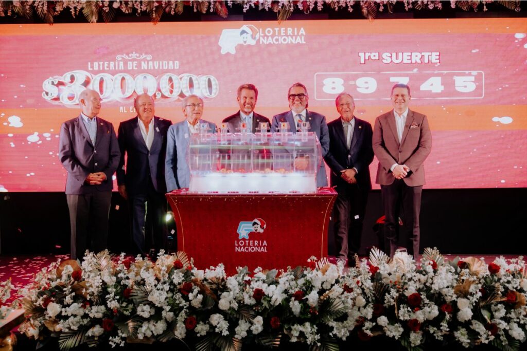 El sorteo se cumplió el 23 de diciembre en Guayaquil. Cortesía: Lotería Nacional