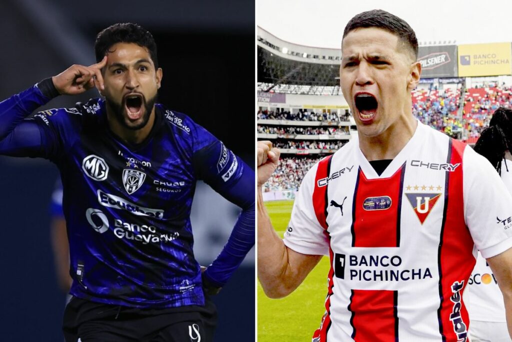 Jeison Medina y Alex Arce son los goleadores de Independiente del Valle y Alex Arce, respectivamente.