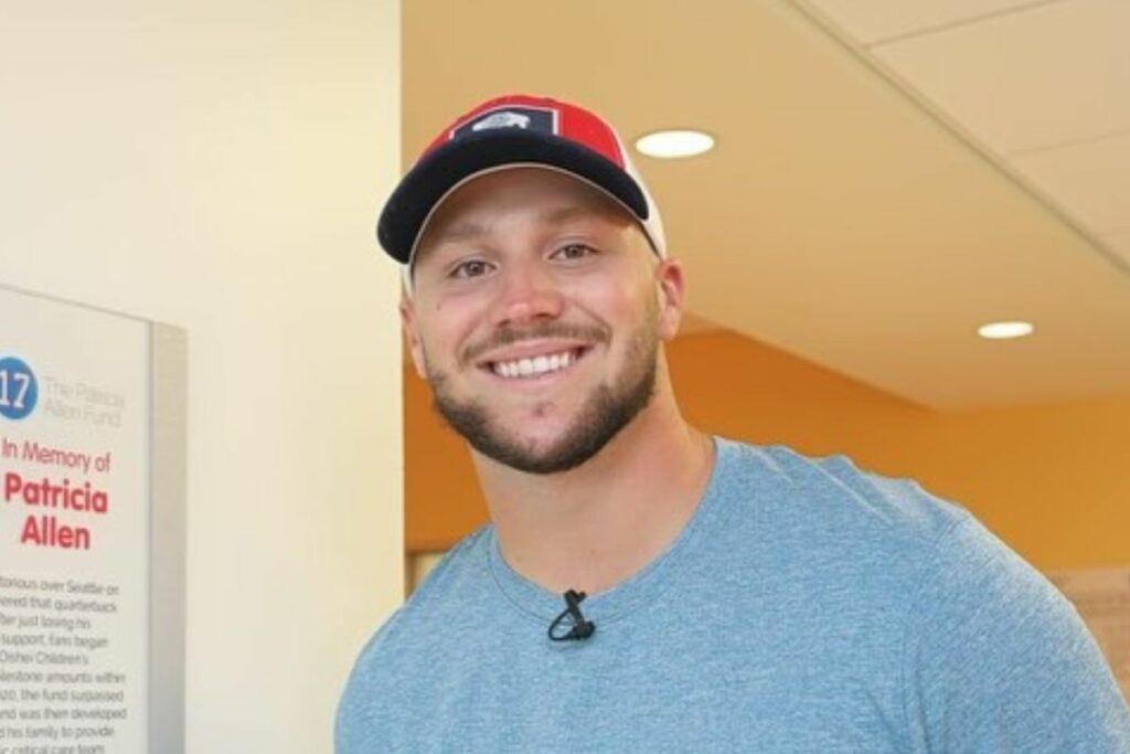 Josh Allen, quarterback de la NFL, es la pareja de Hailee. 
