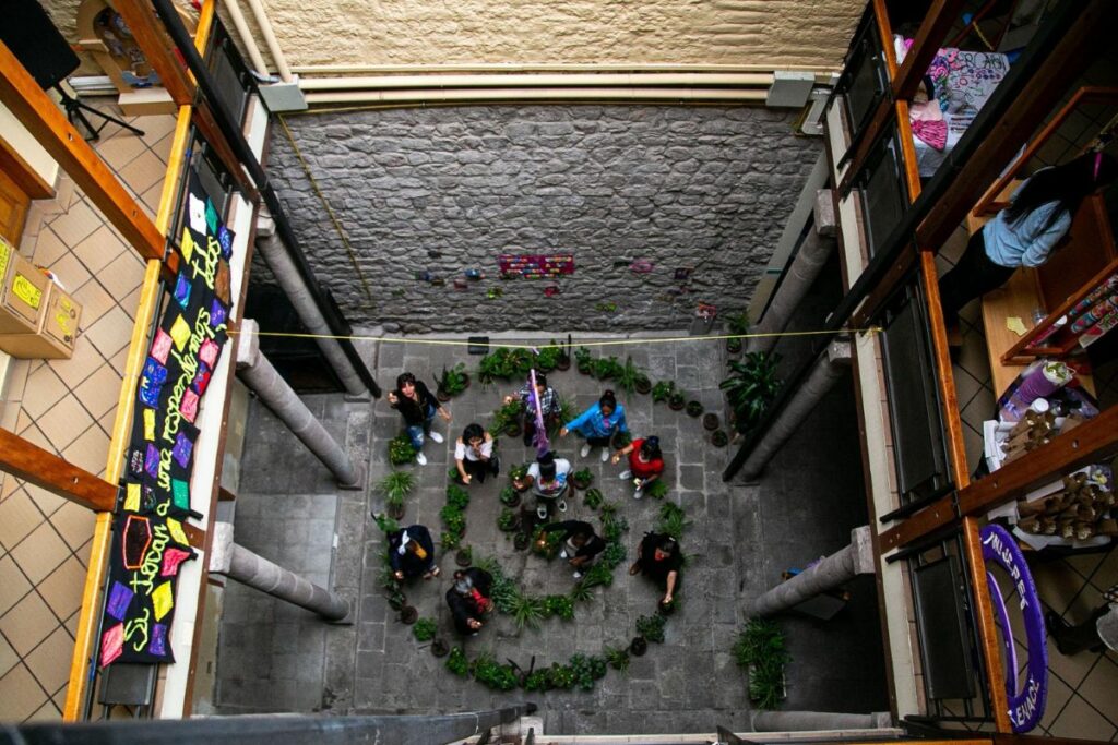 La Casa de la Mujer es un espacio de acogida para sobrevivientes de violencia de género.