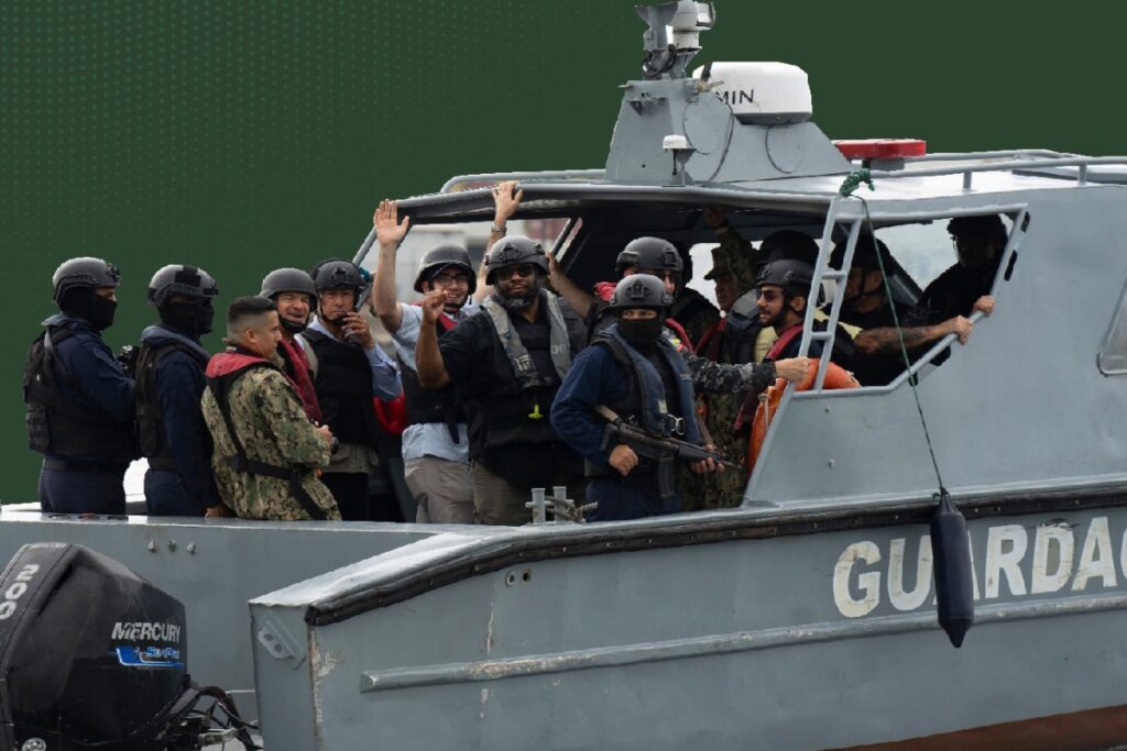 La Embajada de Estados Unidos registra las cifras de capacitaciones a policías y militares en seguridad marítima, desde 2023.