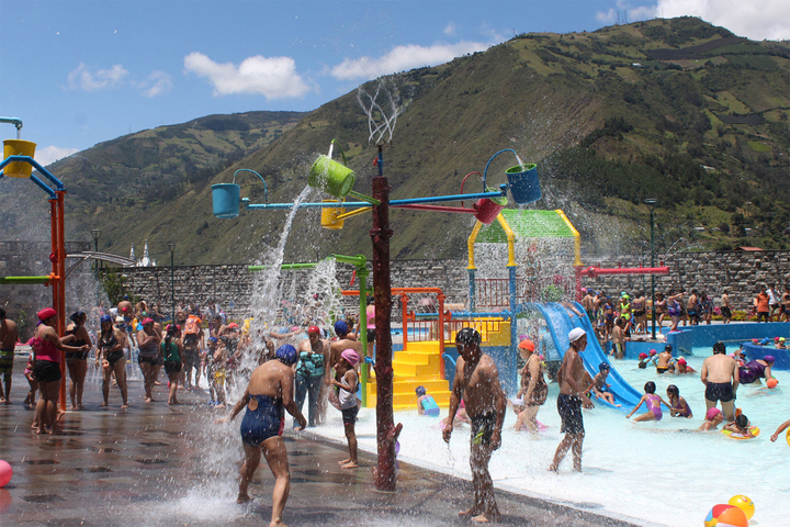 Baños es una de las localidades más visitadas en feriados. Foto: Archivo