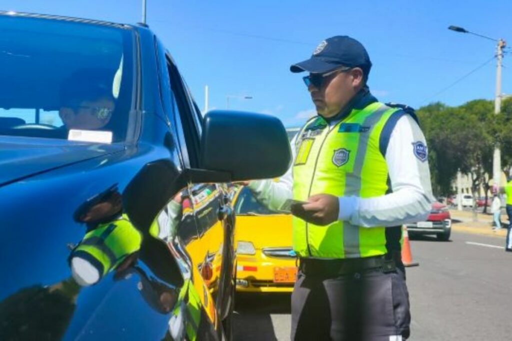 La AMT realiza controles en las vías.