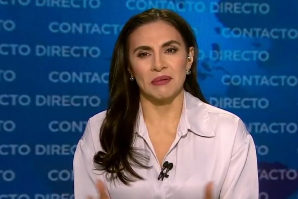 La vicepresidenta Verónica Abad dio entrevista este lunes 2 de diciembre.