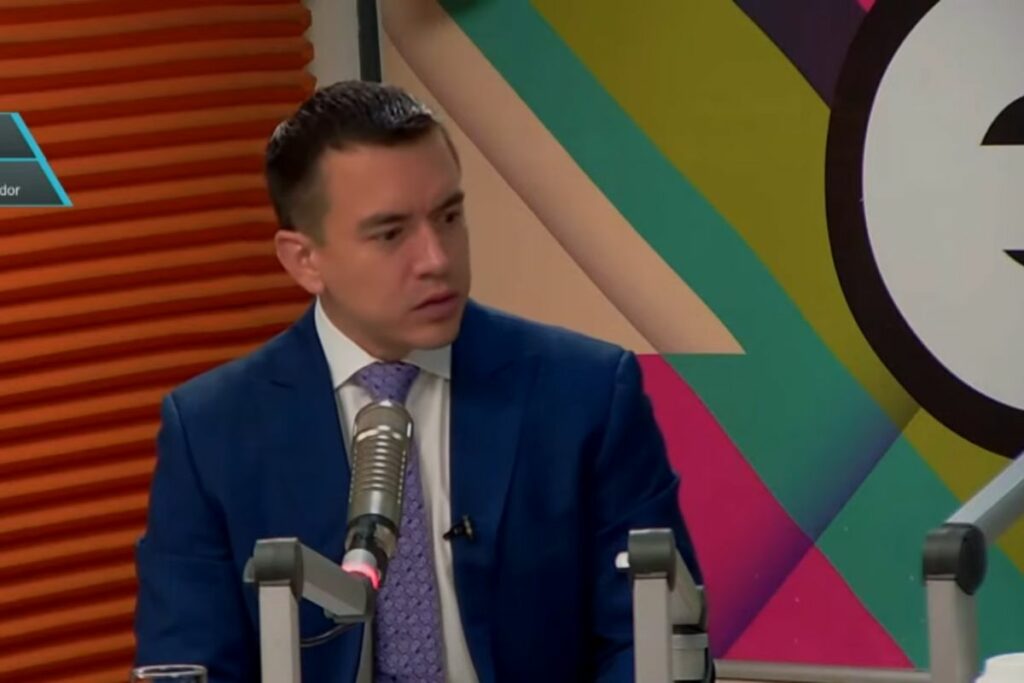 El Presidente, Daniel Noboa.