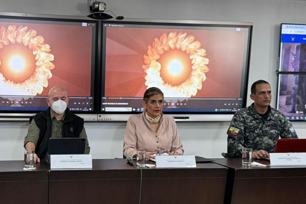 El Bloque de Seguridad informó de los resultados de los operativos de seguridad.