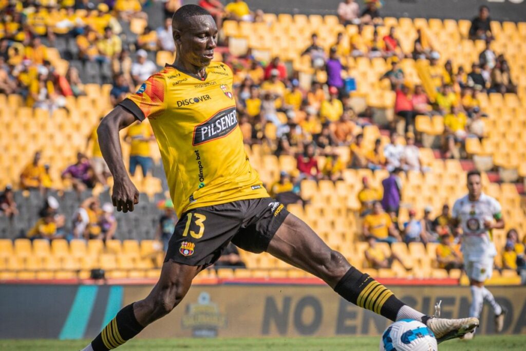 Janner Corozo, goleador de Barcelona SC en la temporada 2024.