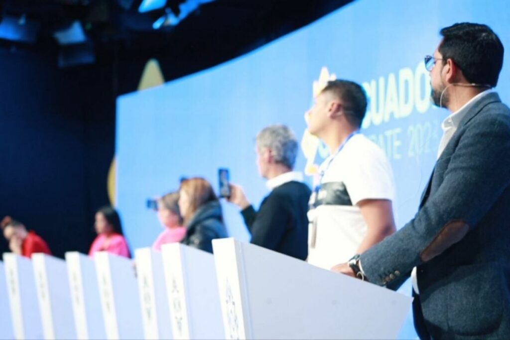 El debate presidencial en Ecuador se desarrollará el 19 de enero.