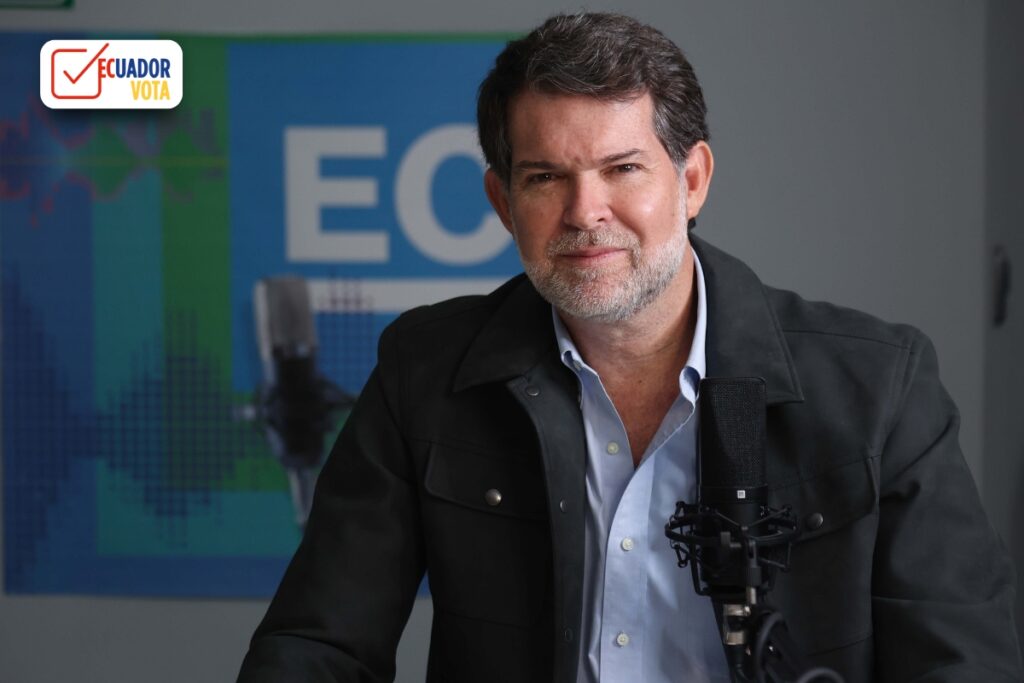 Franceso Tabacchi, candidato a la Presidencia en una entrevista con EL COMERCIO.
