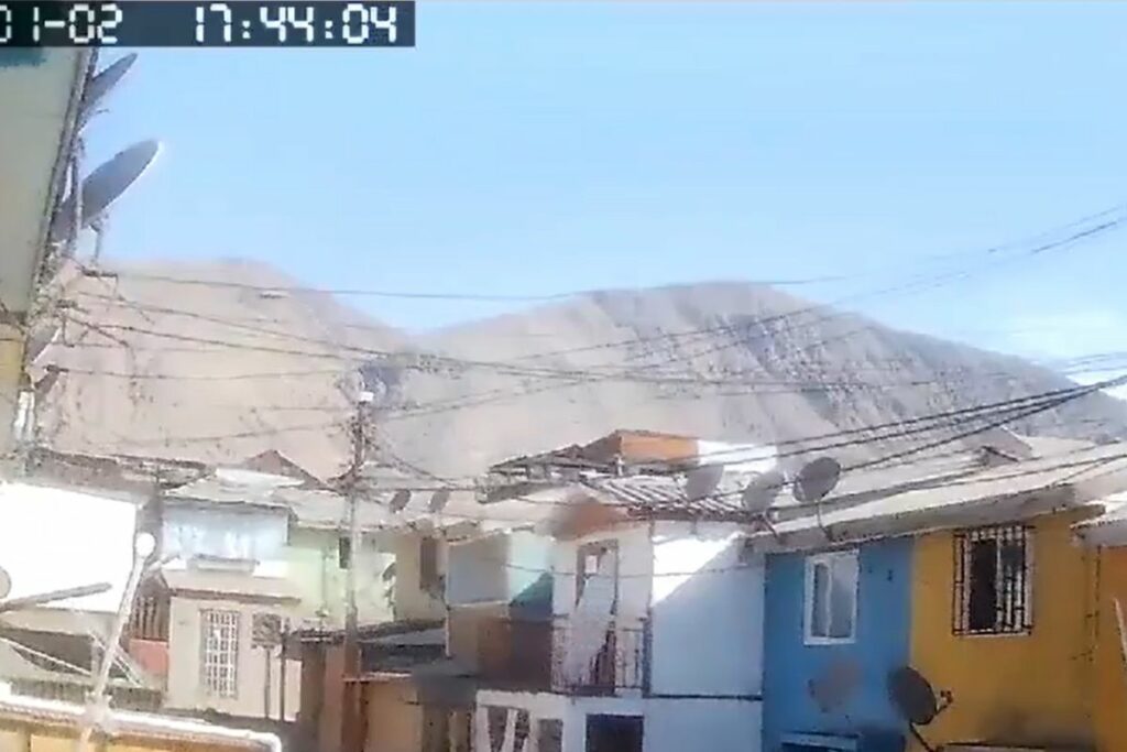 En la zona minera de Calama, un sismo "moderado" de 6,1 se sintió este 2 de enero del 2025.