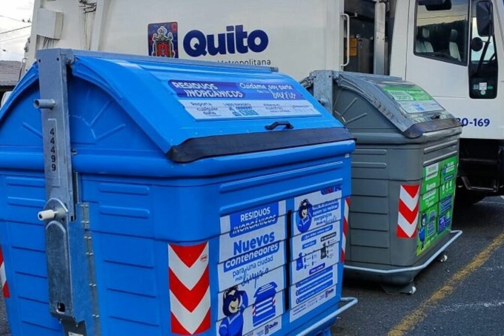 El sur de Quito tiene nuevos contenedores para separar la basura - El ...