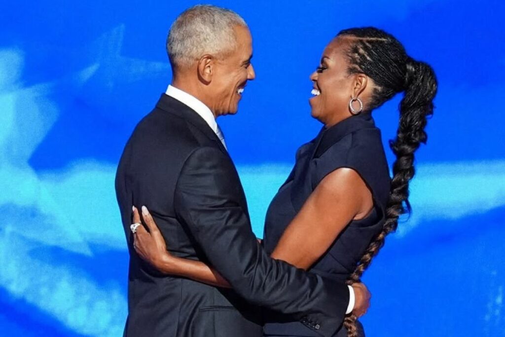 Barack y Michelle Obama en agosto de 2024. Foto. Instagram