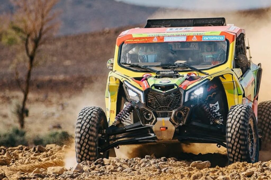 Sebastián Guayasamín es el único ecuatoriano en competencia oficial en el Rally Dakar 2025.