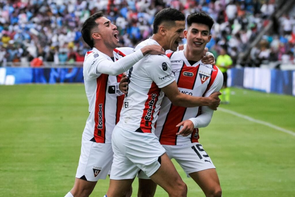 Liga de Quito ganó el campeonato ecuatoriano en 2023 y 2024.