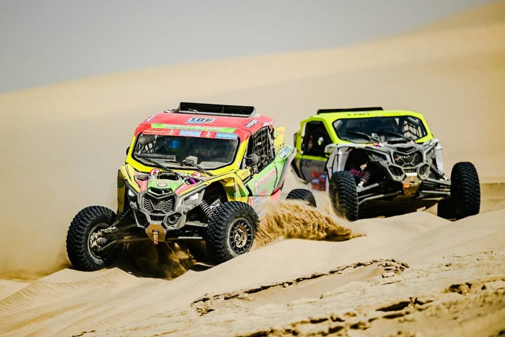 Sebastián Guayasamín es uno de los pilotos ecuatorianos que compite en rally Dakar.