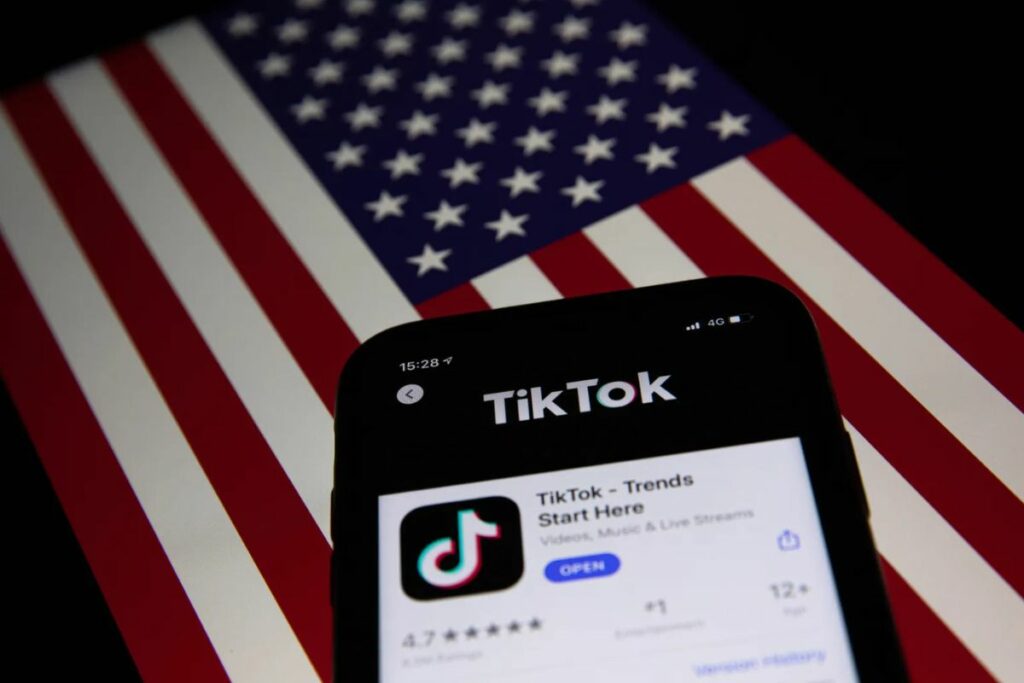 Imagen de la red social TikTok.