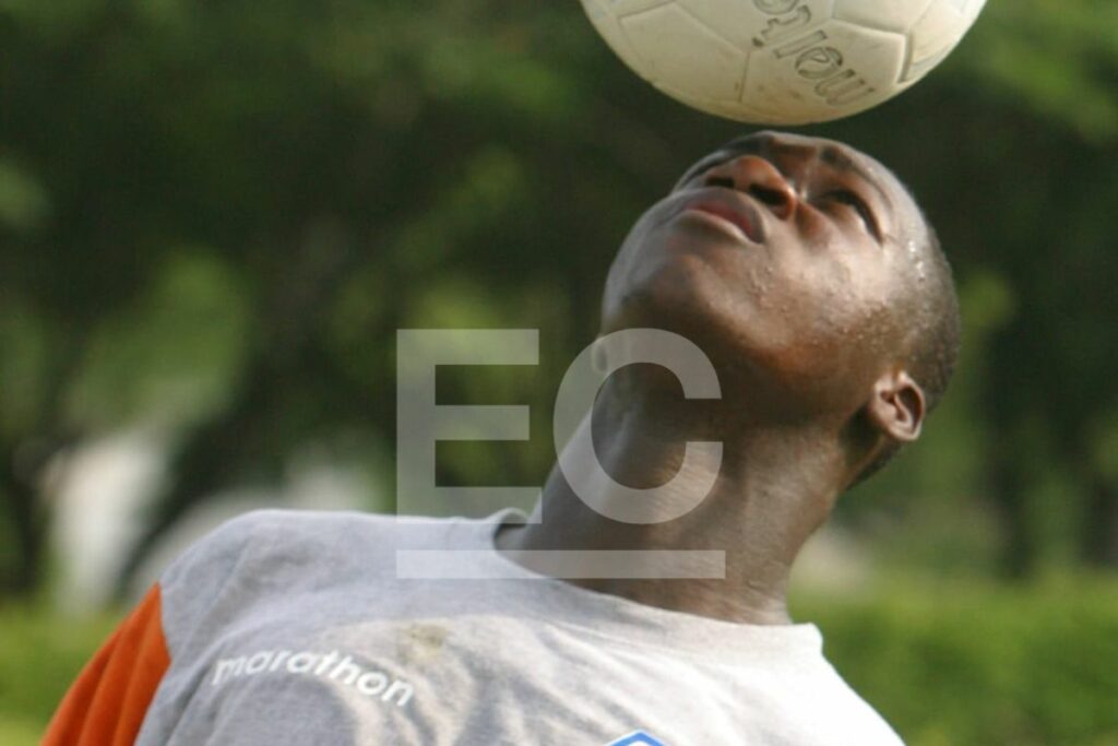 Felipe Caicedo en el 2003 en el reality 'Camino a la gloria'.