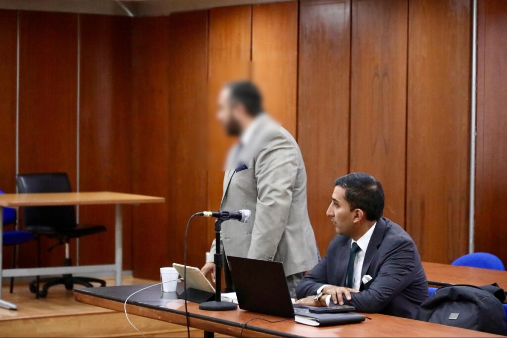 Uno de los sentenciados con penas reducidas en el caso Plaga, este martes 28 de enero.