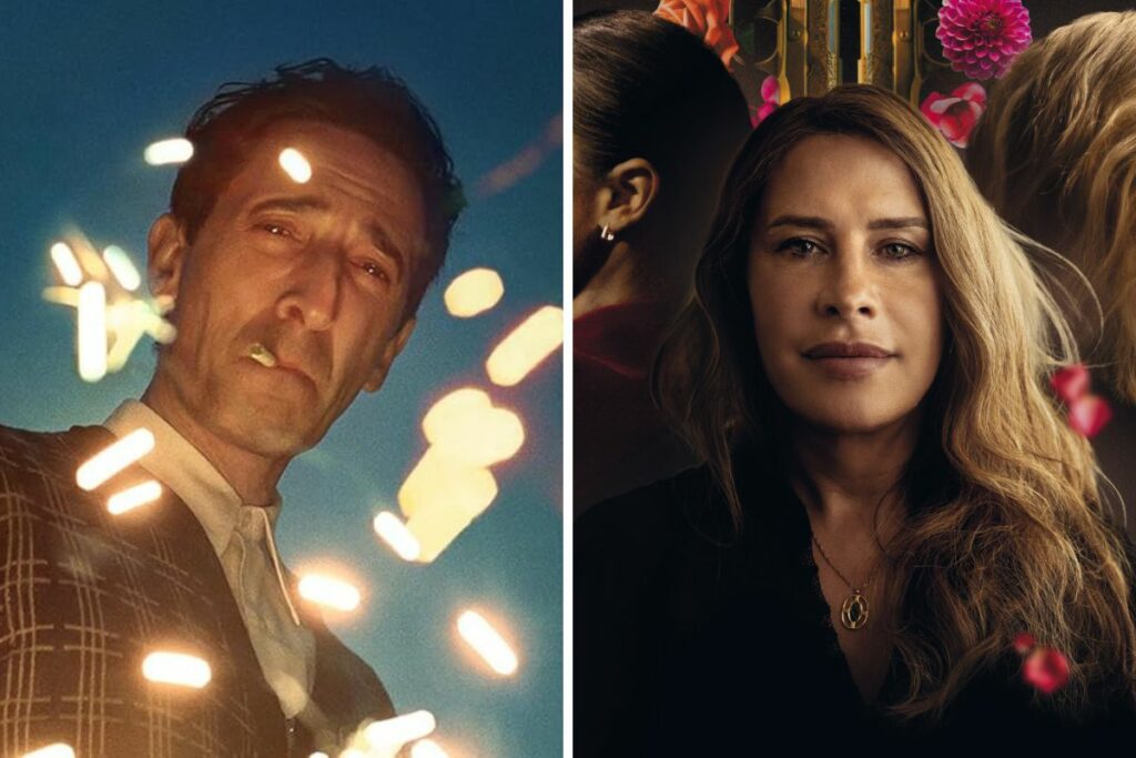 Adrien Brody y Karla Sofía Gascón son los protagonistas de dos películas premiadas en los Globos de Oro 2025.