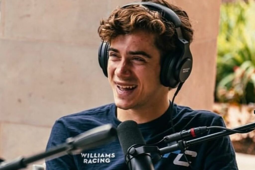 Franco Colapinto en su etapa como piloto de Williams.