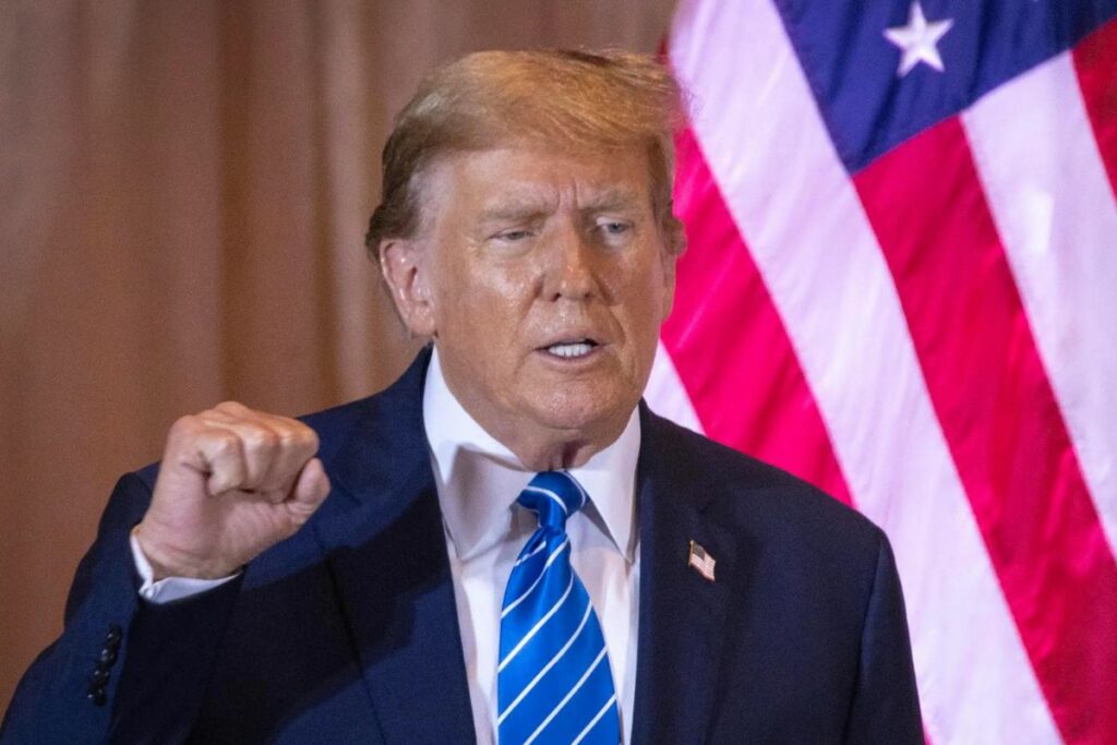 Donald Trump en una fotografía de archivo.
