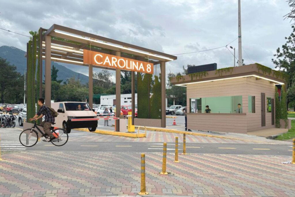 Tres son los estacionamientos de La Carolina que permanecerán cerrados.