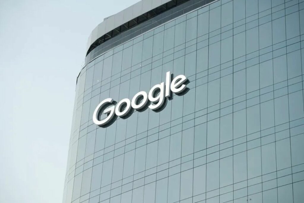 Logotipo del gigante tecnológico Google.