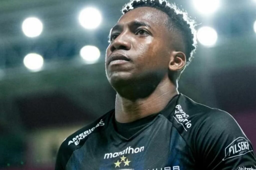 Anthony Landázuri en su etapa como jugador del Independiente del Valle.