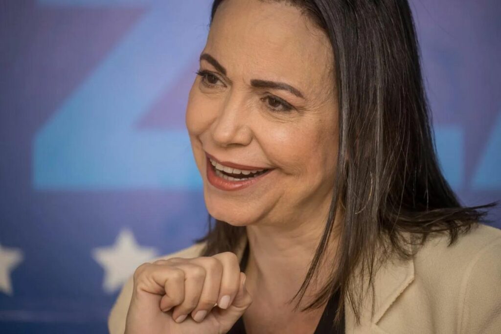 María Corina Machado en una fotografía de archivo.