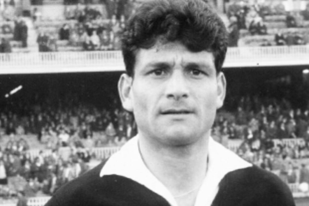 Carlos Medrano en su etapa de jugador del FC Barcelona de España.