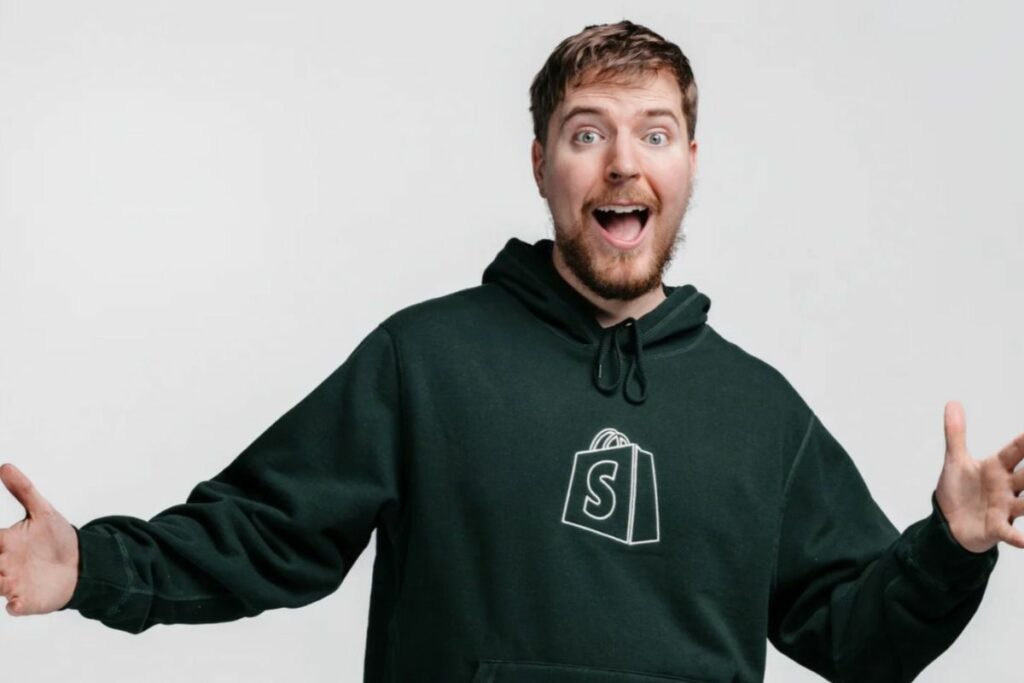 MrBeast se convirtió en una celebridad de Internet gracias a sus videos de YouTube.