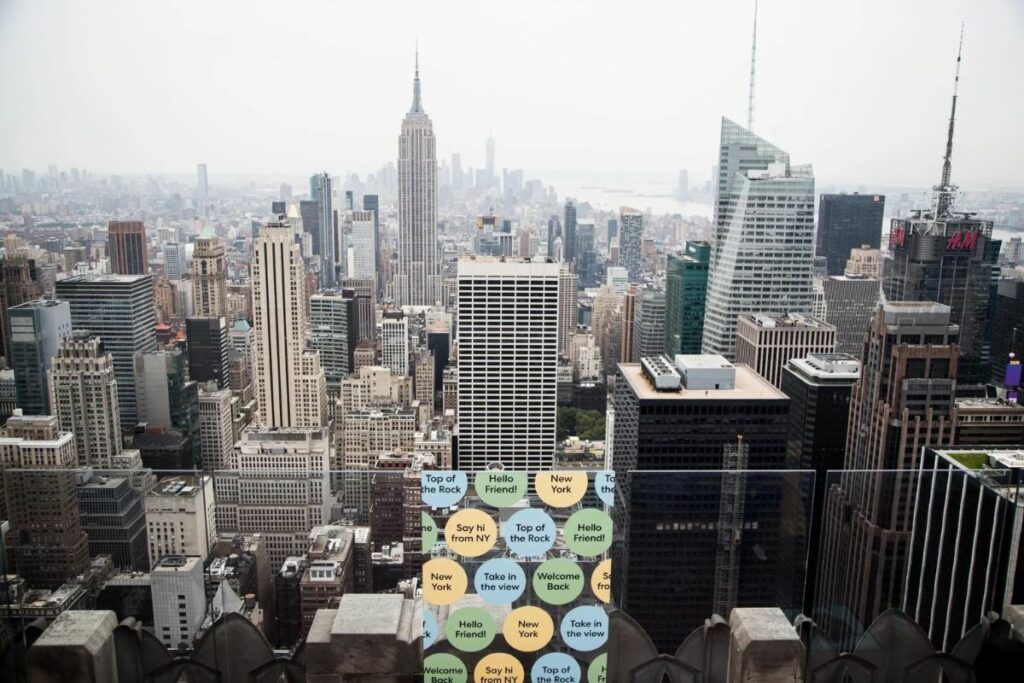 Vista panorámica de Nueva York, en una fotografía de archivo.