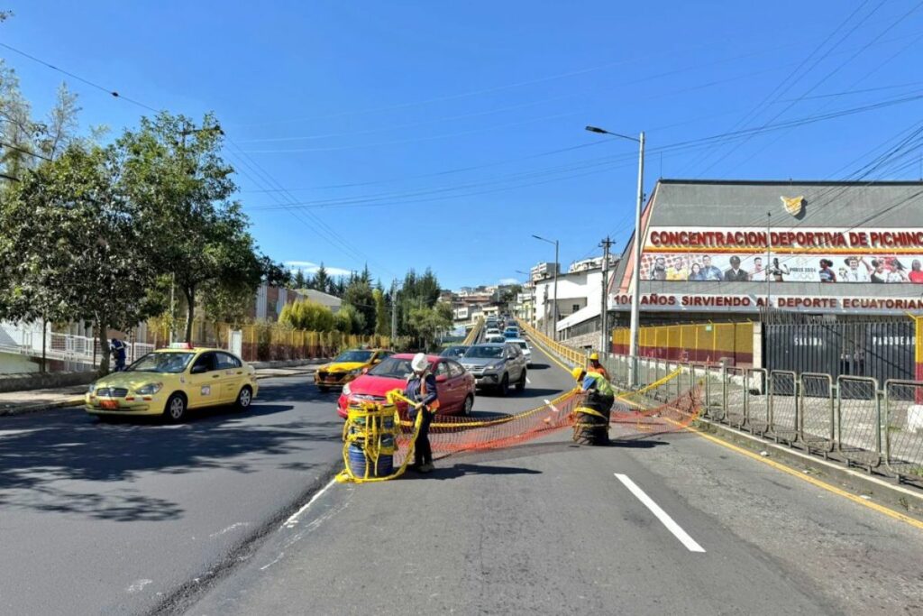 La intervención en la Velasco Ibarra se realizará sobre el puente elevado.