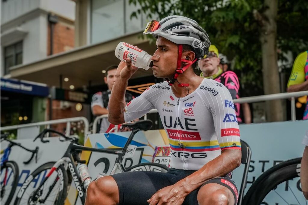 Jhonatan Narváez se ubicó en el segundo lugar de la general, tras la etapa 3 del Tour Down Under.