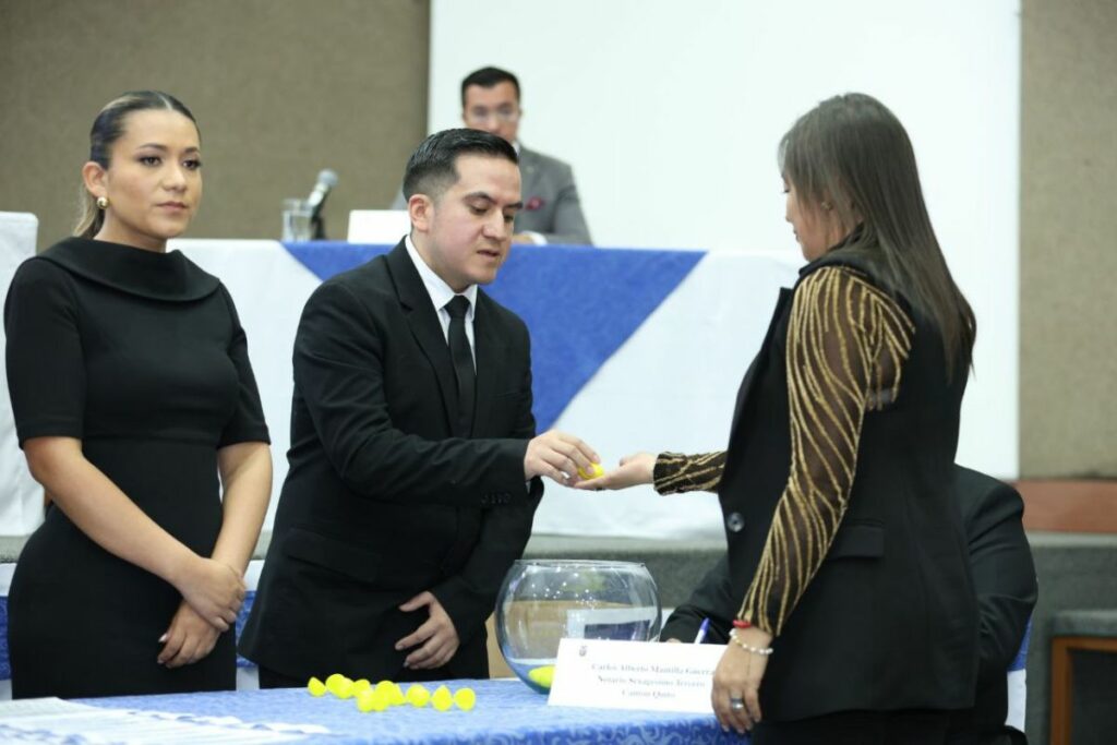 Este 13 de enero de 2025, el CNE realizó el sorteo para el debate presidencial.
