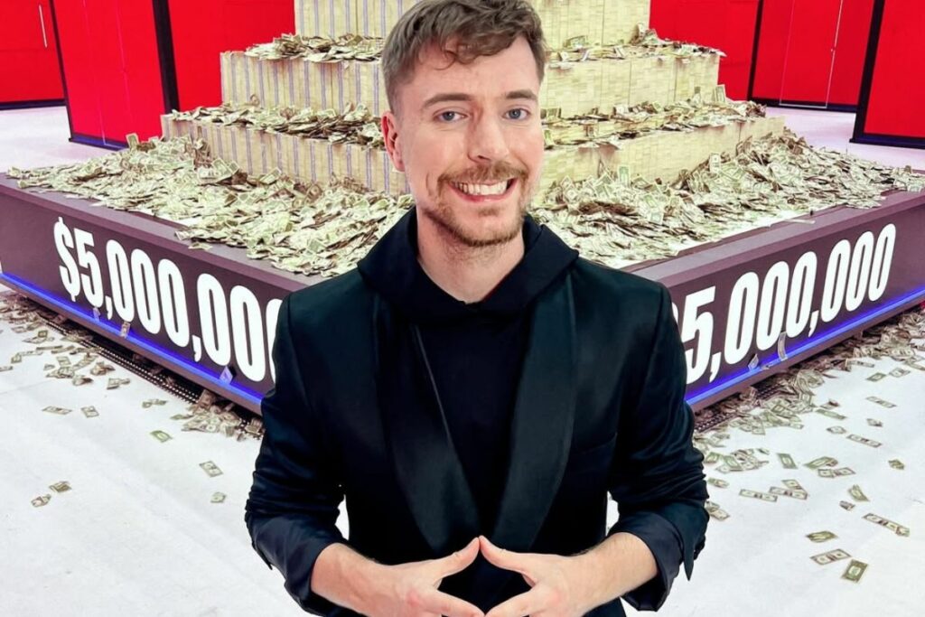 TikTok podría cerrar en EE.UU. por restricciones legales. Foto: Instagram @mrbeast.