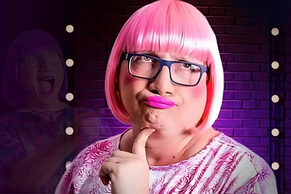 'La Vecina', personaje interpretado por el comediante Tomás Delgado