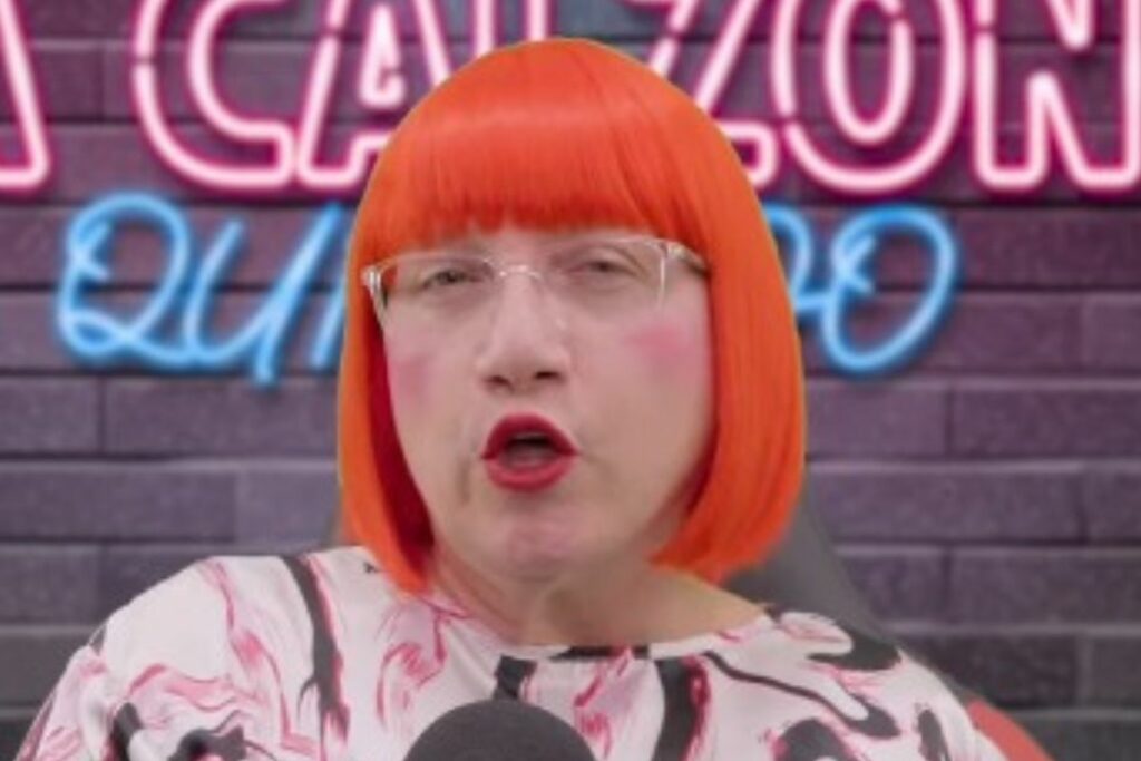 Personaje 'La Vecina' interpretado por el actor guayaquileño Tomás Delgado.
