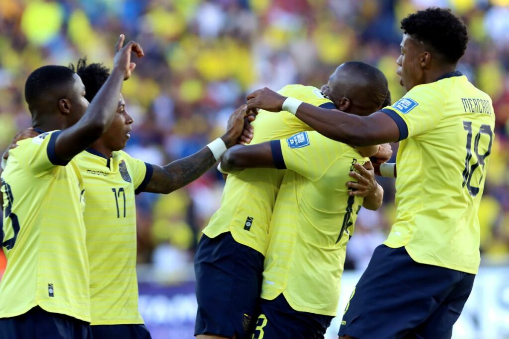 Jugadores de la Selección de Ecuador en las eliminatorias al Mundial 2026.