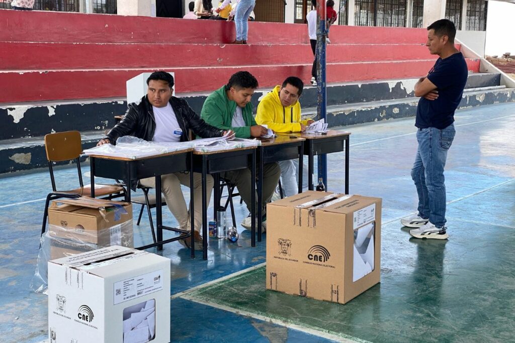 Este 9 de febrero de 2025 se desarrollaron las votaciones en Ecuador.