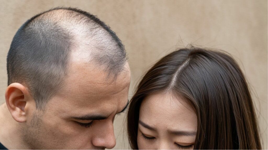 La caída del cabello constituye un problema que no distingue entre géneros.