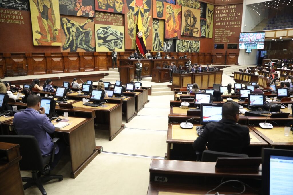 Sesión del Pleno de la Asamblea el pasado 5 de febrero de 2025.