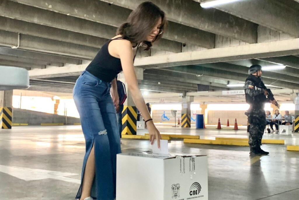 Proceso electoral en Guayas en 2023.