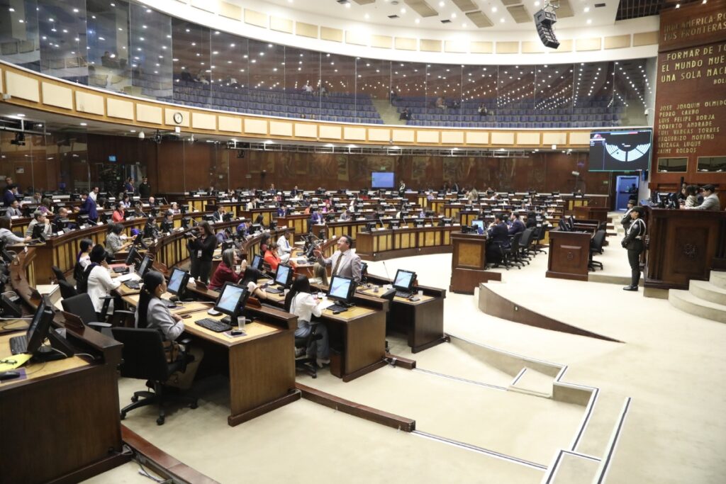 Sesión del Pleno de la Asamblea Nacional.