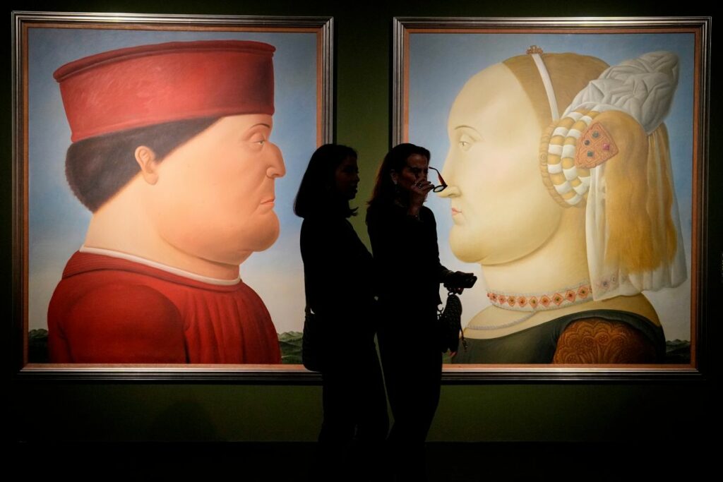 Una exposición rinde homenaje a Fernando Botero. Foto: EFE