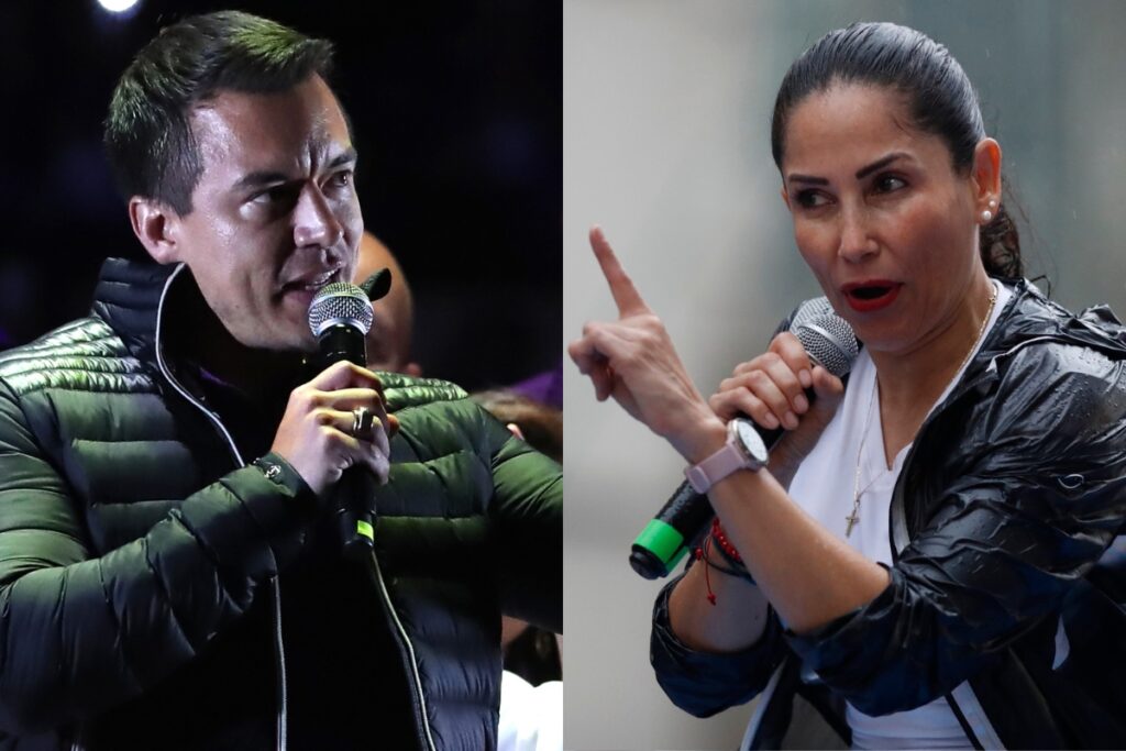 Daniel Noboa y Luisa González se enfrentarán en la segunda vuelta electoral.
