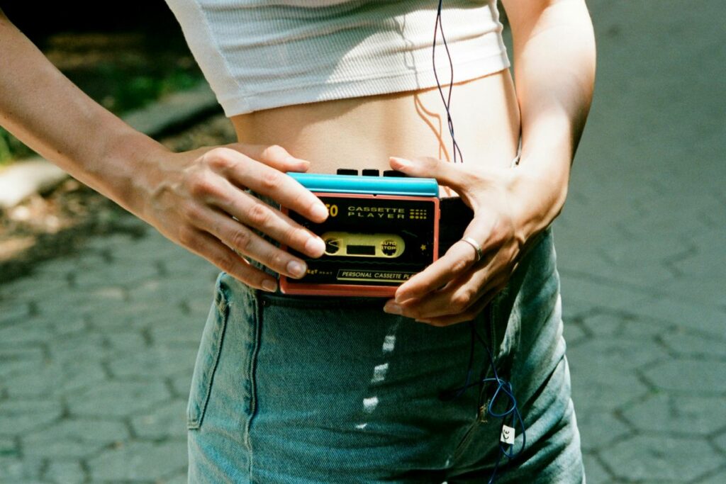 El walkman popularizó el uso de casetes. Foto: Pexels