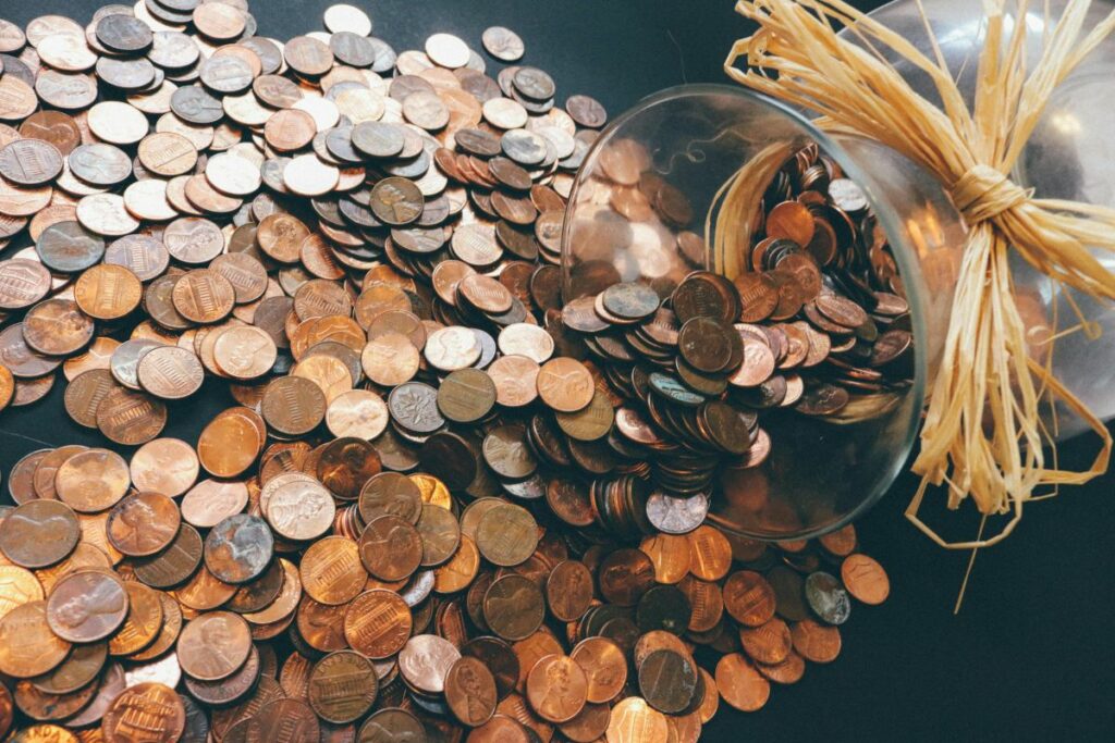 La producción de monedas de centavos se suspendió en Estados Unidos.