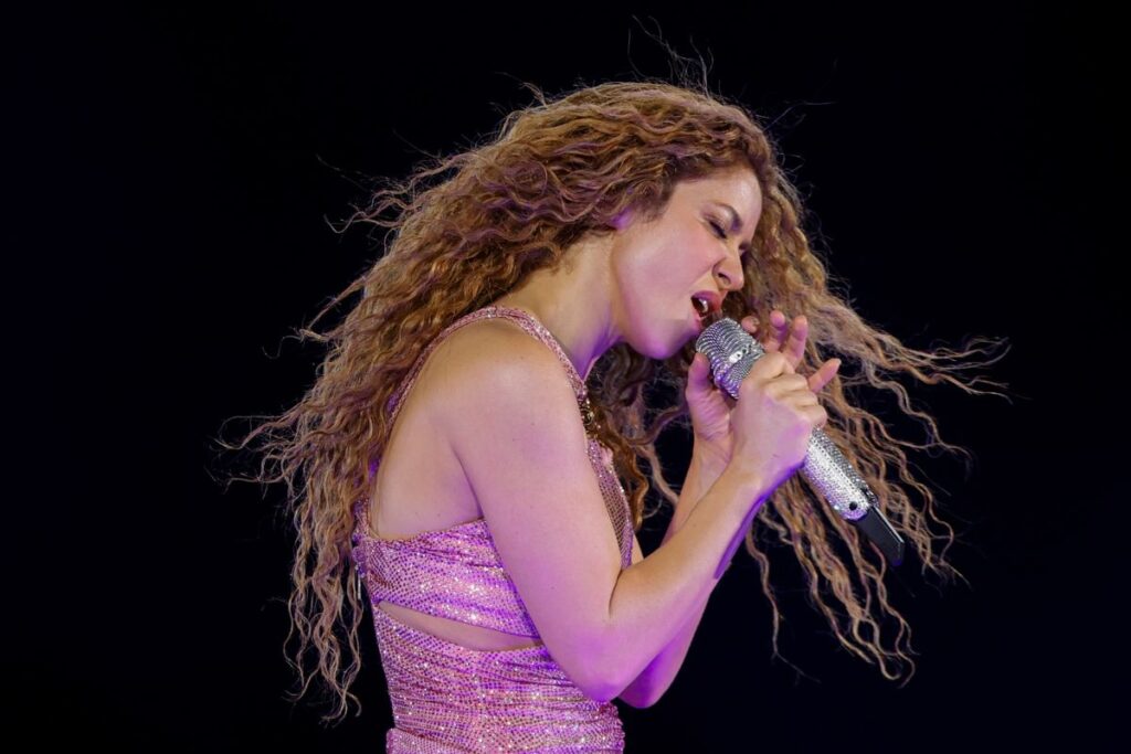 Shakira recorre Latinoamérica con su gira 'Las Mujeres Ya No Lloran'. Foto. EFE